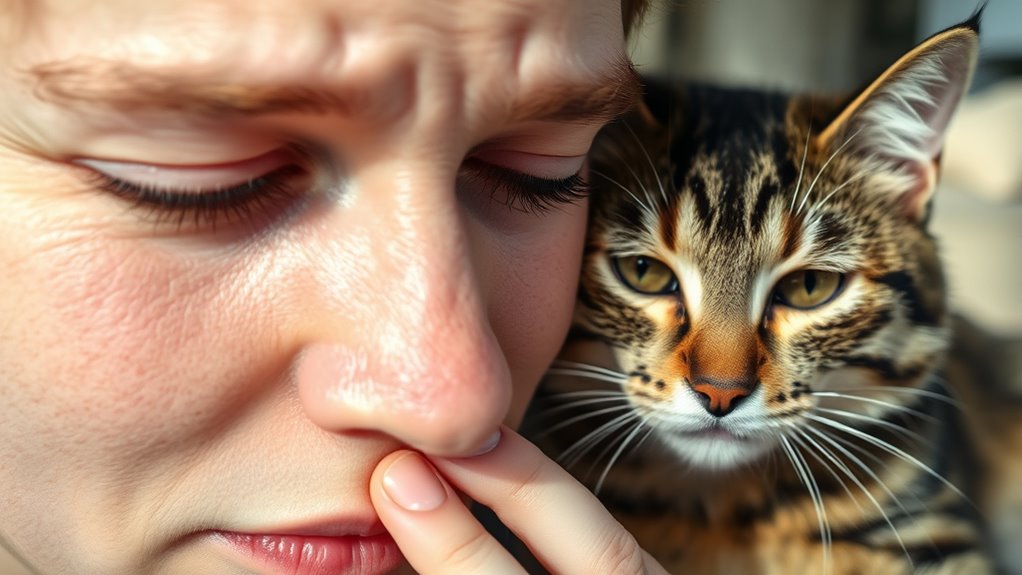 allergy symptoms develop quickly