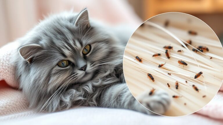 assessing indoor cat fleas
