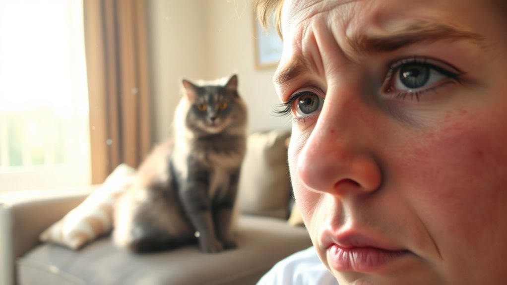 cat allergens trigger immune response