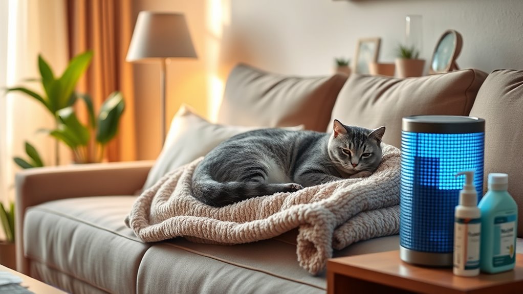 cat allergies and management