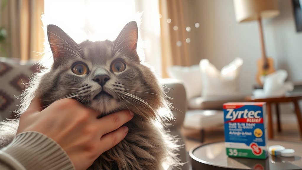 cat allergy symptom overview