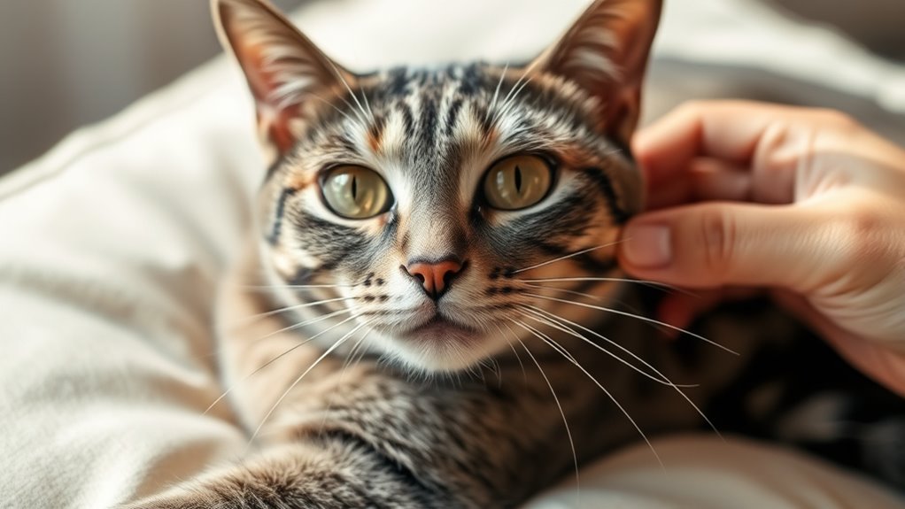 cat fast breathing response