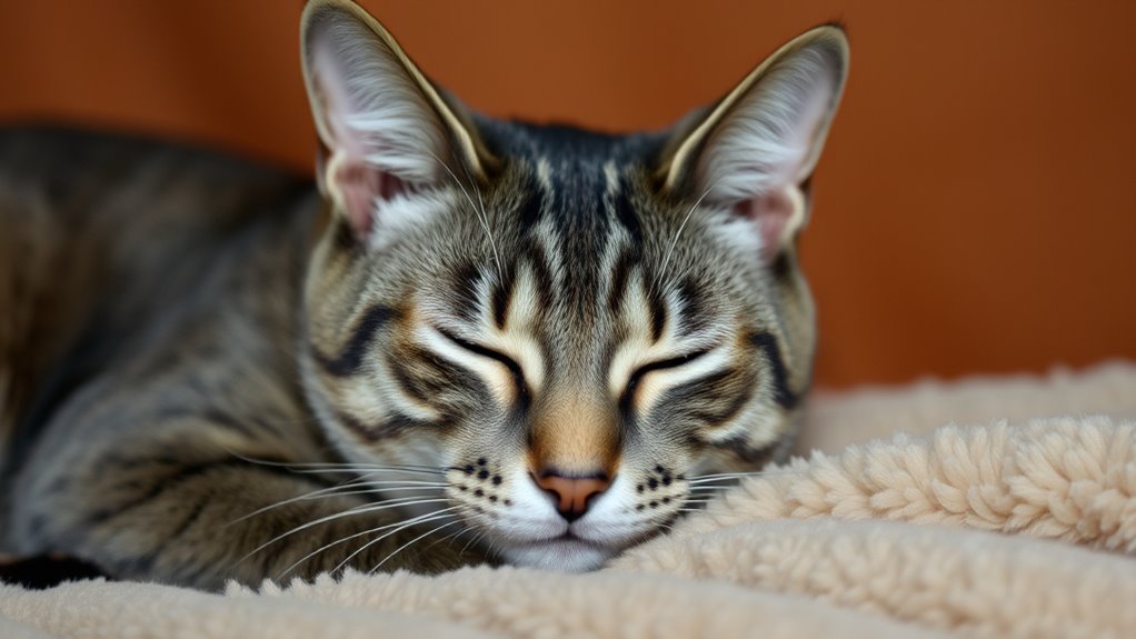 cat not purring response