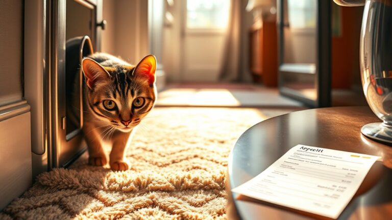 cat pet deposit cost