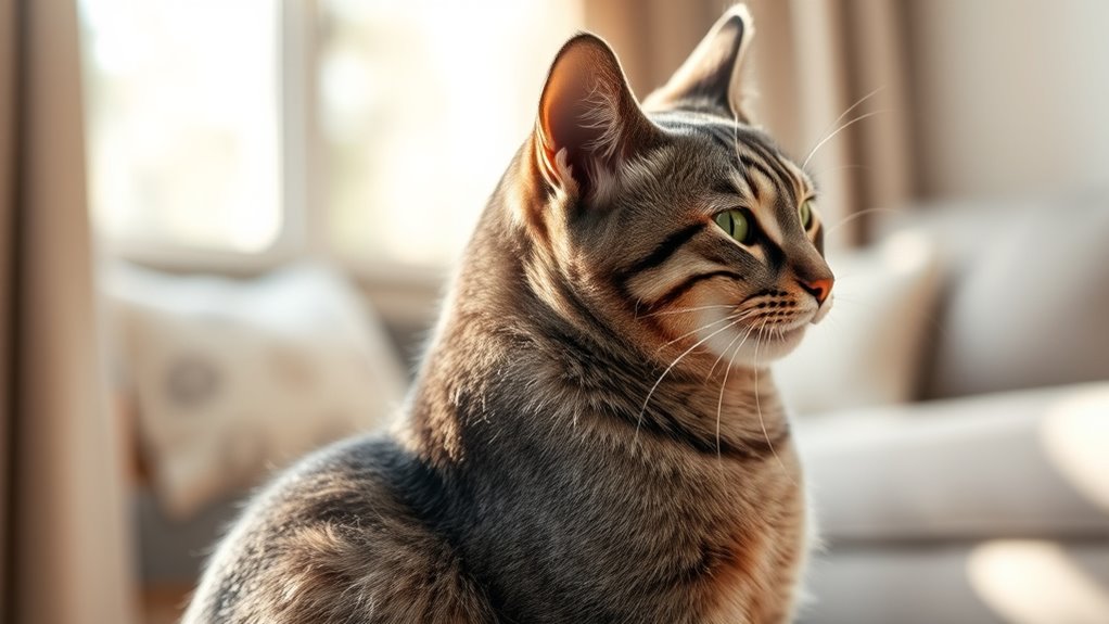 cat s back twitching response