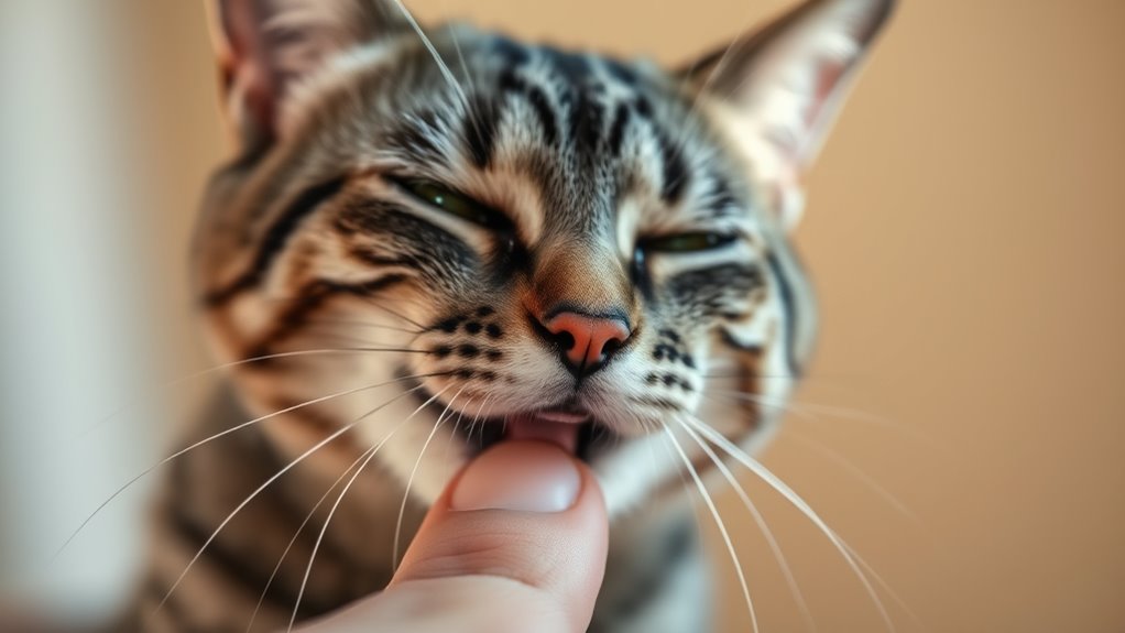 cat s playful affection expressed