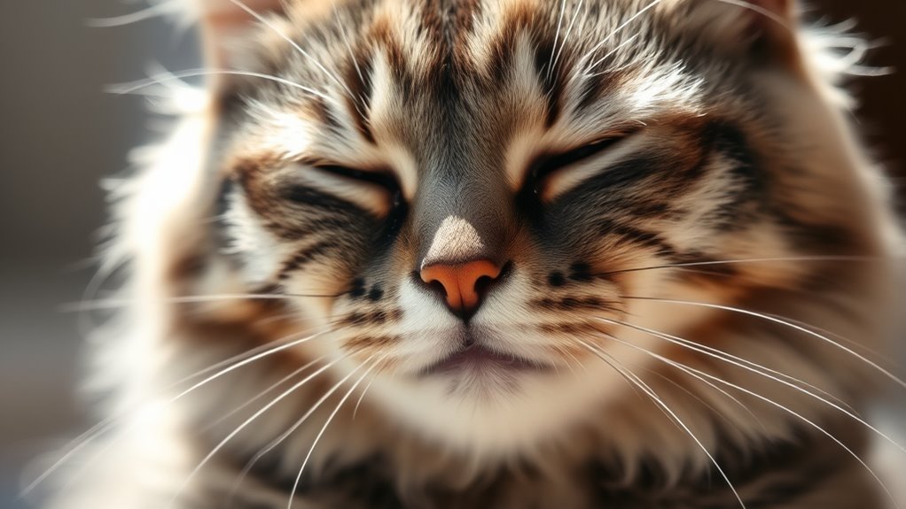 cats slobber when relaxed