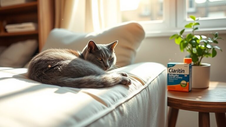 claritin alleviates cat allergies