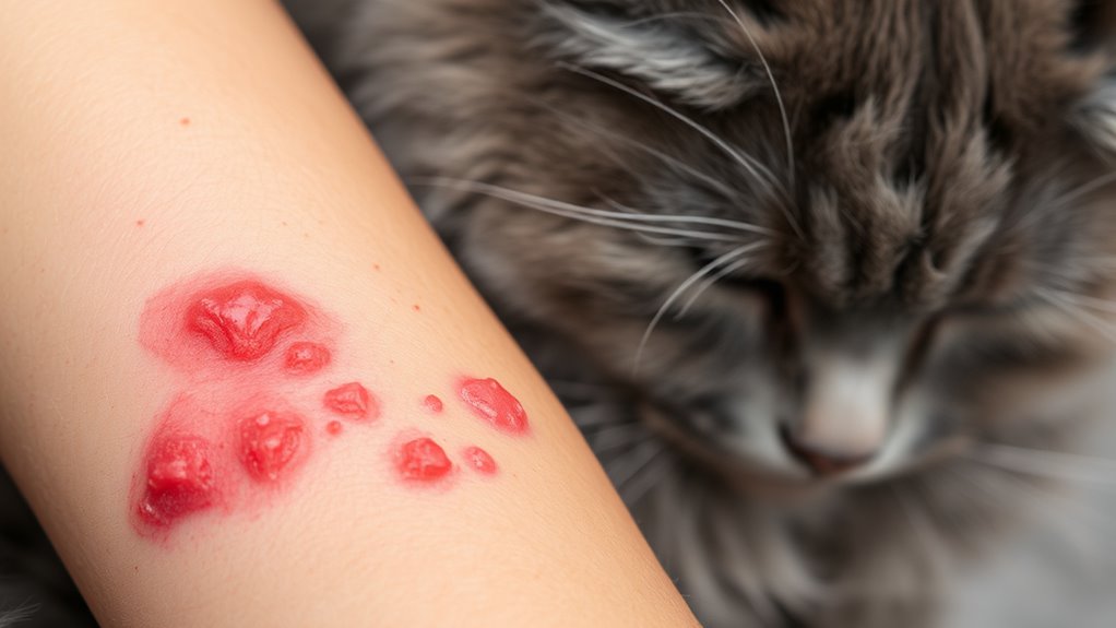 common cat allergy symptoms