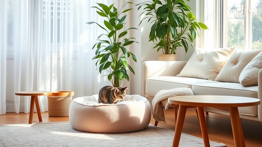 creating a cozy environment