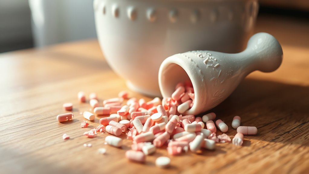 crushing cat thyroid medication