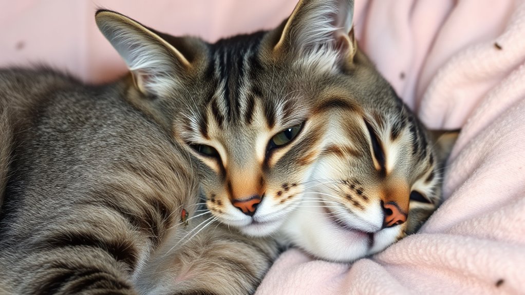 flea allergy causes skin irritation