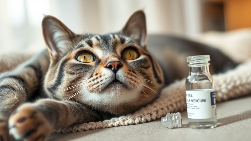 flea medicine does not deworm