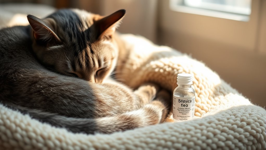 flea medicine may induce drowsiness