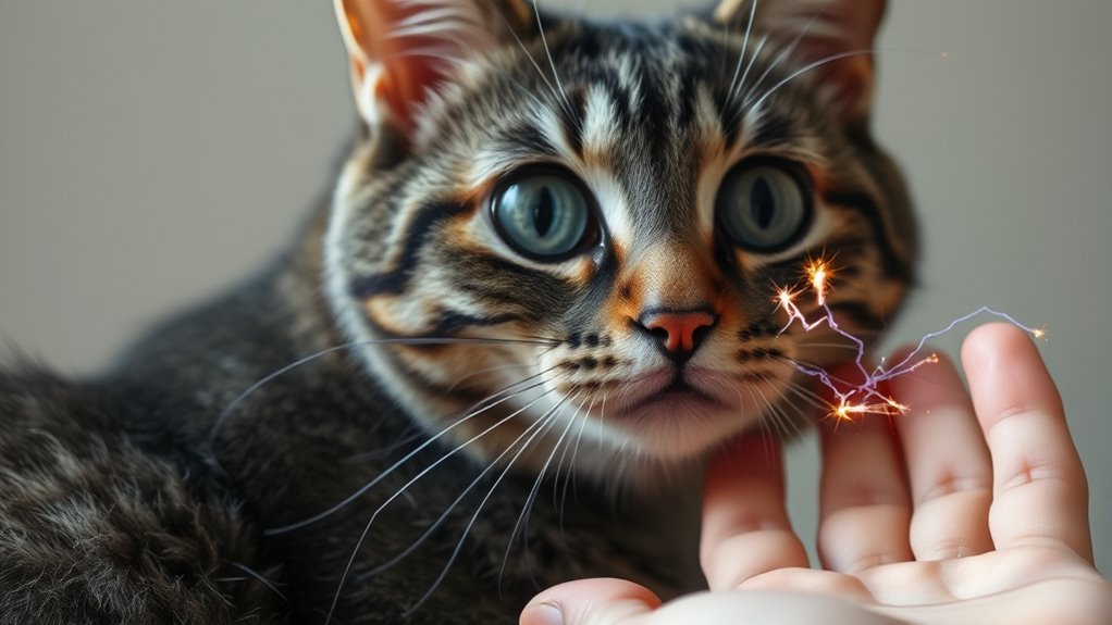 fur friction causes static