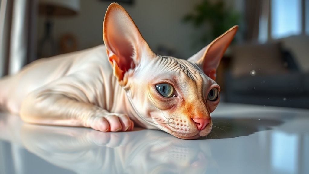 hairless cats trigger allergies