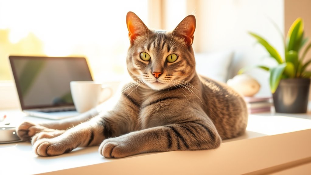 independent low maintenance feline companions