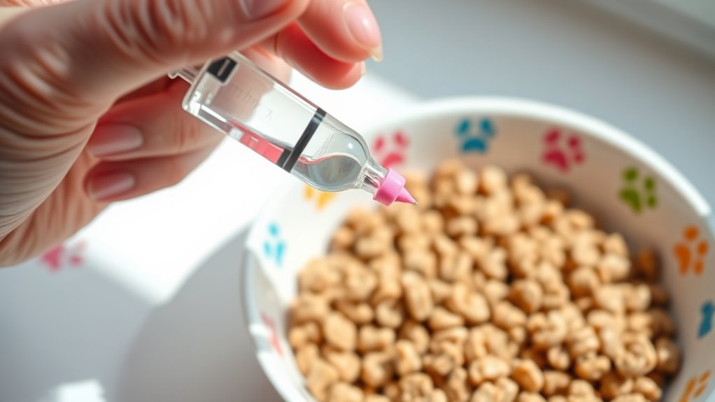 mix medicine with food