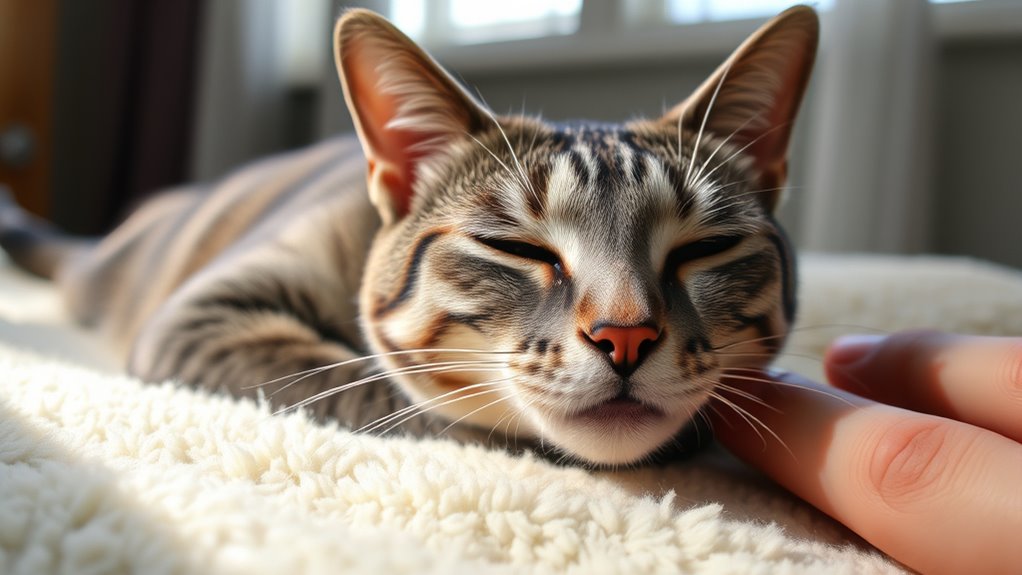 monitor cat s breathing behavior