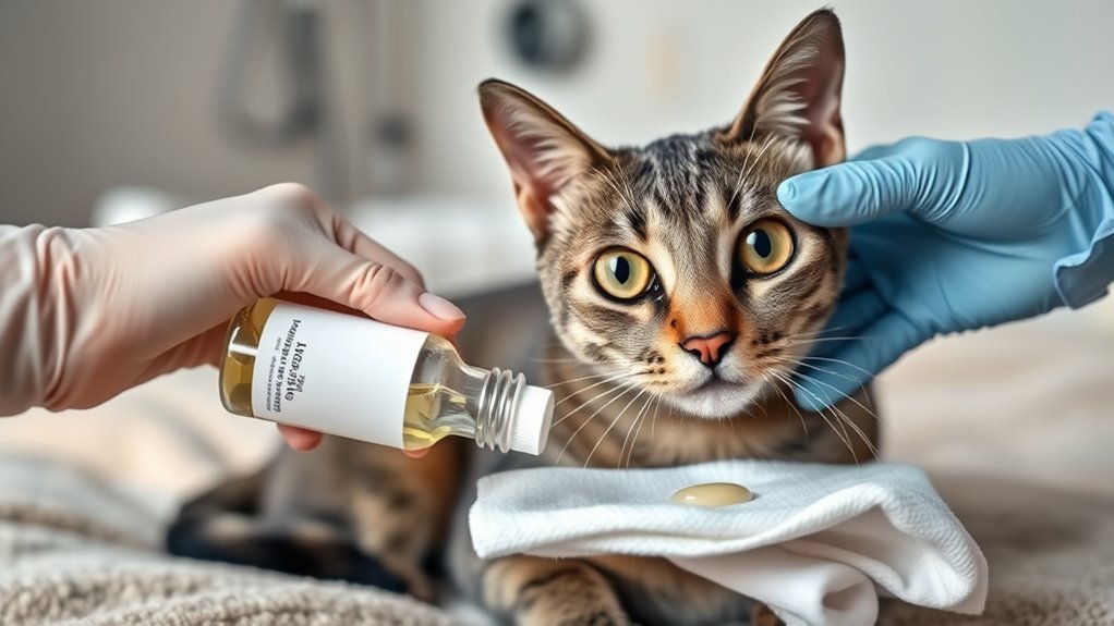 prevent cat flea poisoning