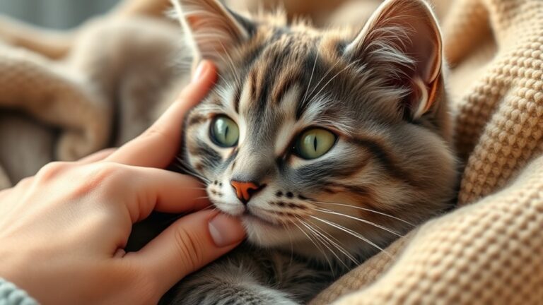 properly petting your cat