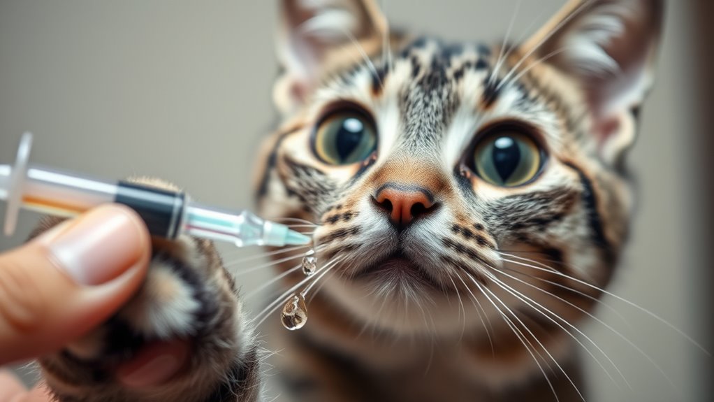 recognize cat aspiration symptoms