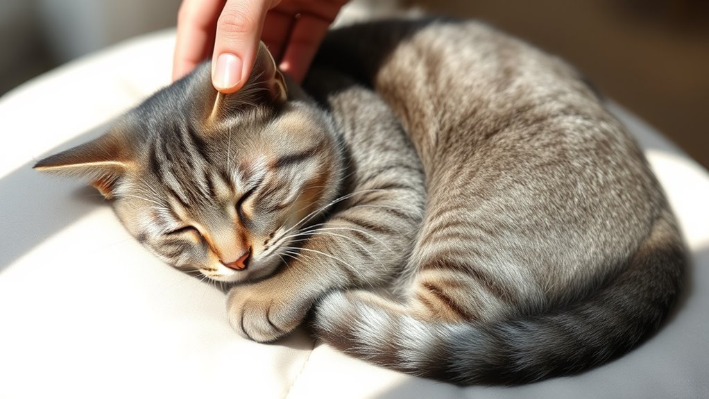 soft warm comforting purring