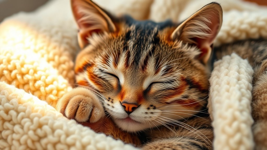 targeted petting promotes relaxation