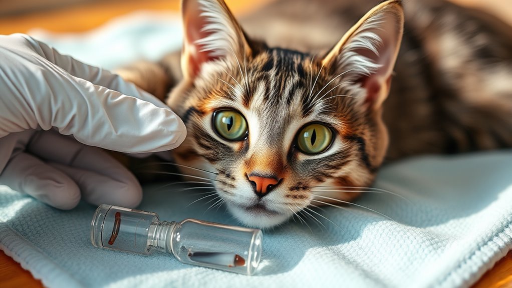 treating cat flea poisoning