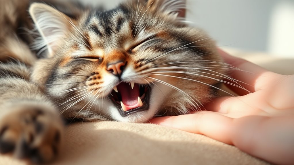 yawning signifies comfort and relaxation